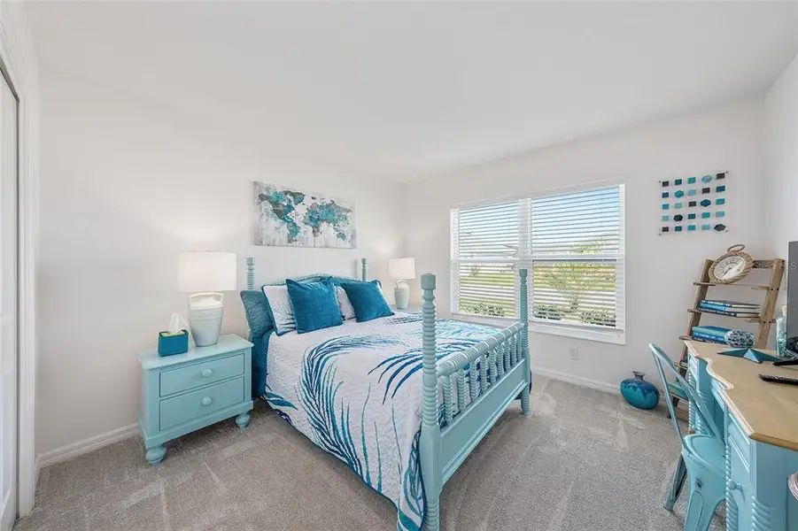 Furnished interior view inside a new home in , The Villages (Image 43).