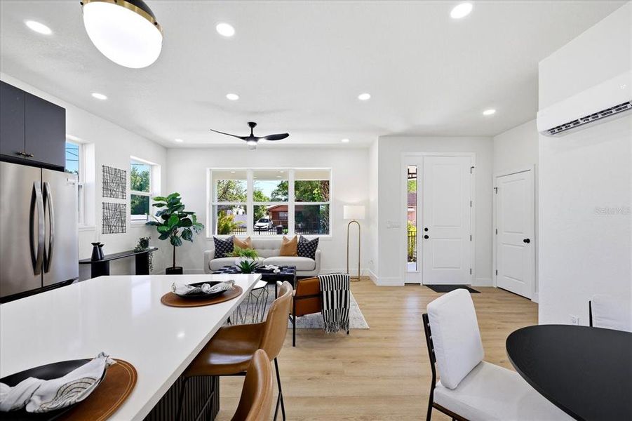 Furnished interior view inside a new home in , St. Petersburg (Image 19).