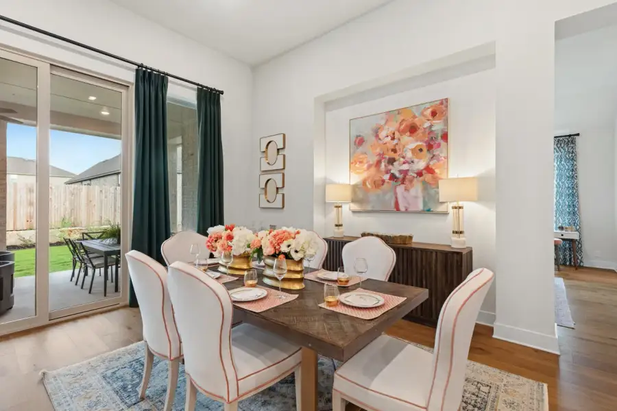 Representative Dining Room - some options shown