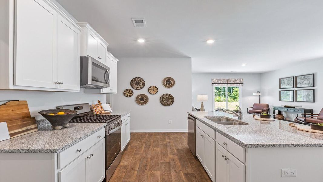 Furnished interior view inside a new home in Hillcrest, Ravenel (Image 3).