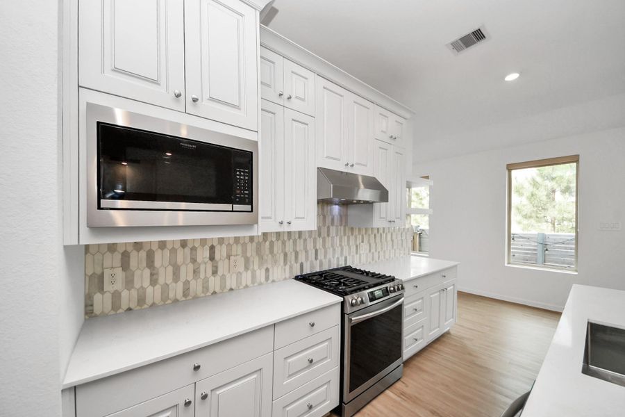 Furnished interior view inside a new home in Artavia: Avante Collection, Conroe (Image 13).