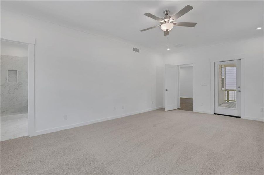 Spacious, unfurnished interior of a new home in Wisteria at GreenHouse, Marietta (Image 18). Spacious, unfurnished interior of a new home in Wisteria at GreenHouse, Marietta (Image 18).