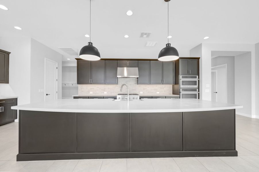 Furnished interior view inside a new home in The Heights at Victory, Buckeye (Image 5).
