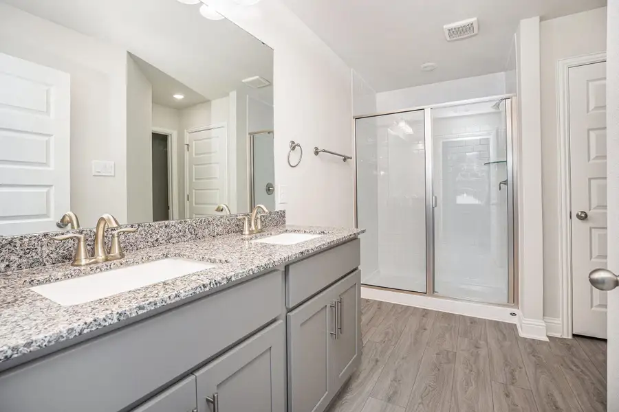 Furnished interior view inside a new home in Kiber Reserve, Angleton (Image 7).