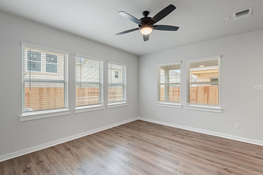 Spacious, unfurnished interior of a new home in Union Collection at Park Central, Georgetown (Image 26).