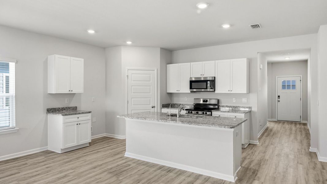 Representative furnished interior of a home built from the The Creekside by D.R. Horton in Liberty, Panama City (Image 6). Representative furnished interior of a home built from the The Creekside by D.R. Horton in Liberty, Panama City (Image 6).