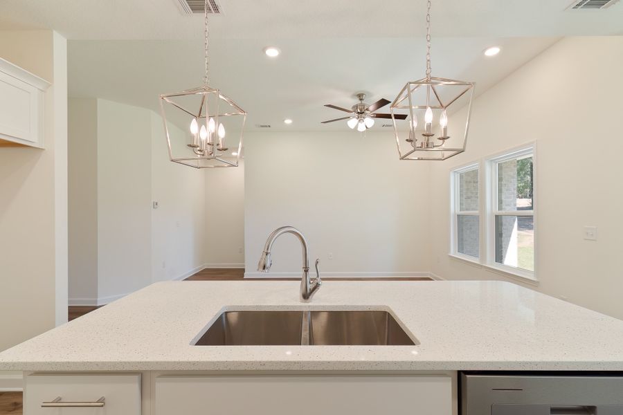 Representative furnished interior of a home built from the Maybell I by CJL Homes in Oak Hollow, Crestview (Image 11).