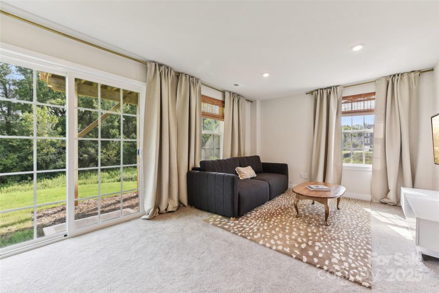 Furnished interior view inside a new home in Villages at Beachmont, Charlotte (Image 5).