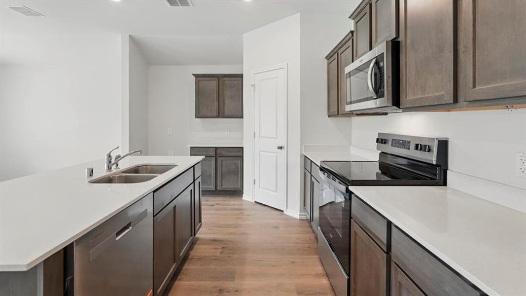 Furnished interior view inside a new home in Forestbrook Estates, Paris (Image 7).