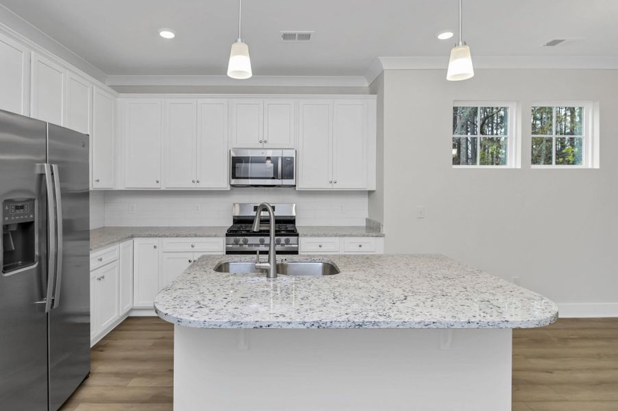 Furnished interior view inside a new home in Ashton Lakes, Lexington (Image 8).