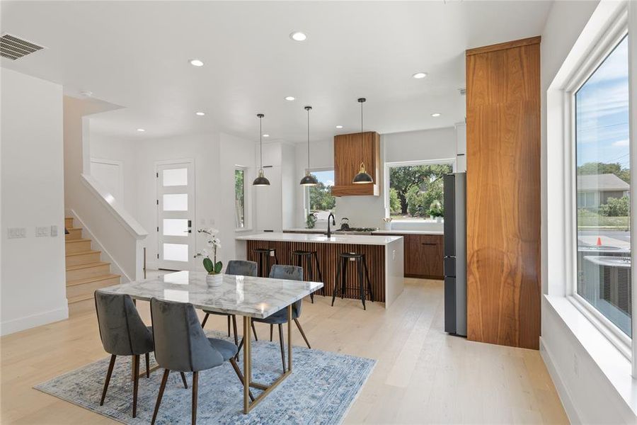 Furnished interior view inside a new home in , Austin (Image 14).
