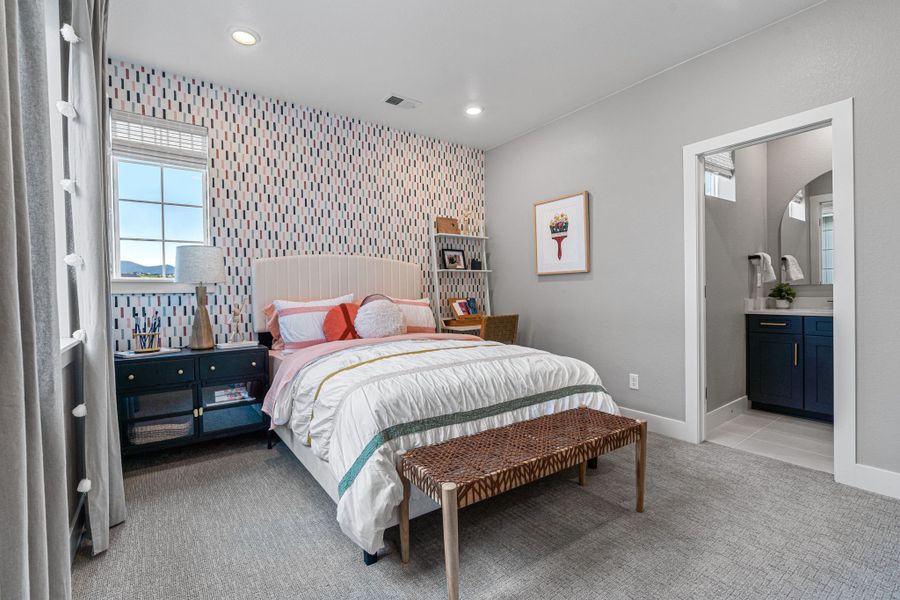 Representative furnished interior of a home built from the Steamboat Plus | A Multi-Gen Home by Taylor Morrison in Macanta, Castle Rock (Image 31).