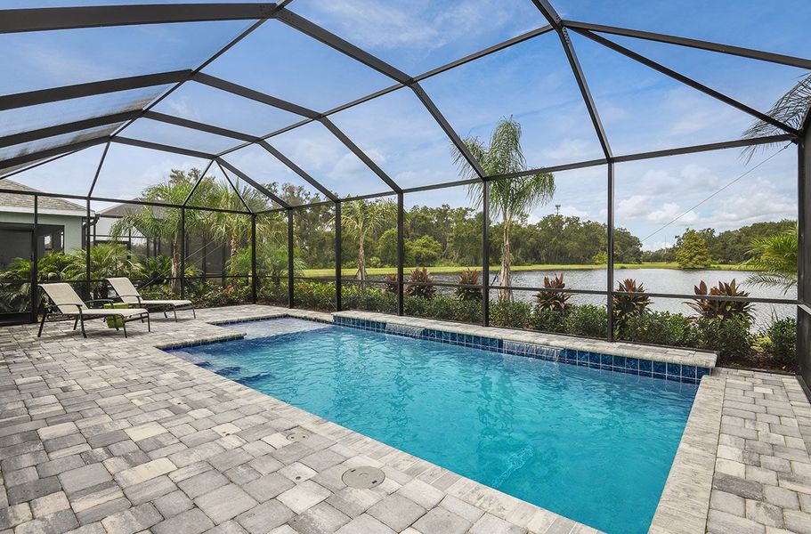 Representative exterior details of a home built from the Applause by Neal Communities in Verandah, Fort Myers (Image 23).