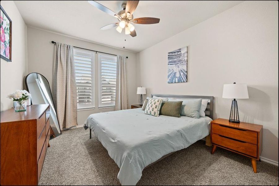 Furnished interior view inside a new home in , Fort Worth (Image 36).