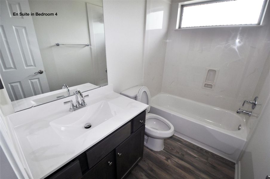 Furnished interior view inside a new home in , League City (Image 8).