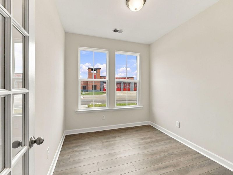 Spacious, unfurnished interior of a new home in Forestville Yard, Knightdale (Image 16).
