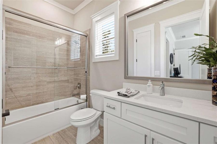 Furnished interior view inside a new home in , Clarkesville (Image 14).