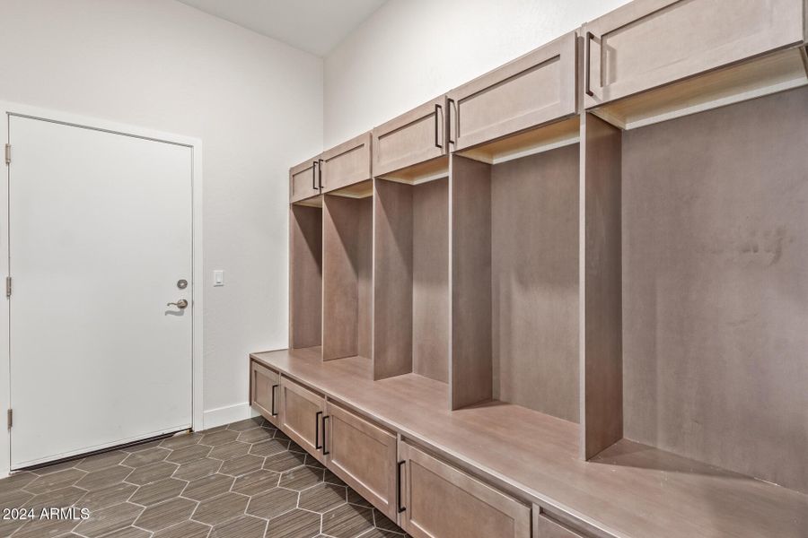 Optional Mud Room Lockers