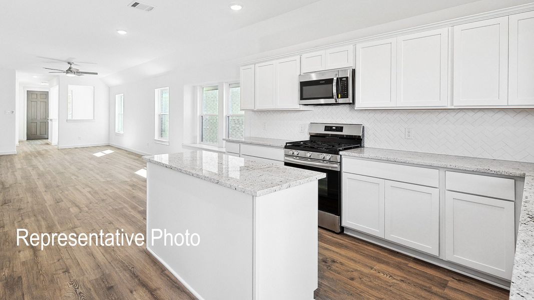 Furnished interior view inside a new home in Walden Pond, Forney (Image 5).