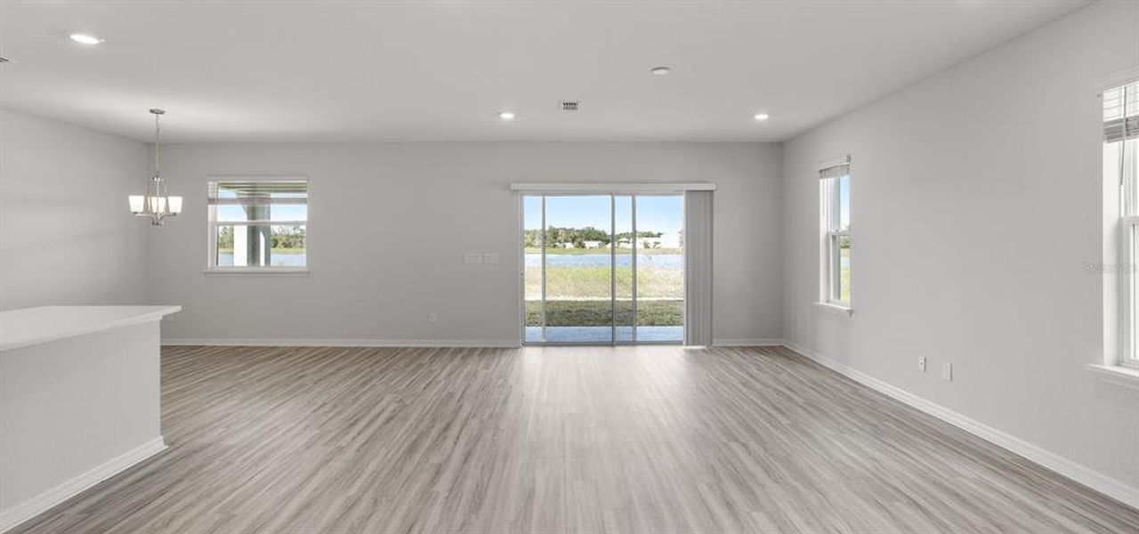 Spacious, unfurnished interior of a new home in The Crossings - Single-Family Homes, St. Cloud (Image 8). Spacious, unfurnished interior of a new home in The Crossings - Single-Family Homes, St. Cloud (Image 8).