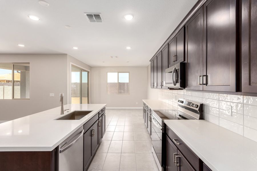 Furnished interior view inside a new home in Wildera, San Tan Valley (Image 4).