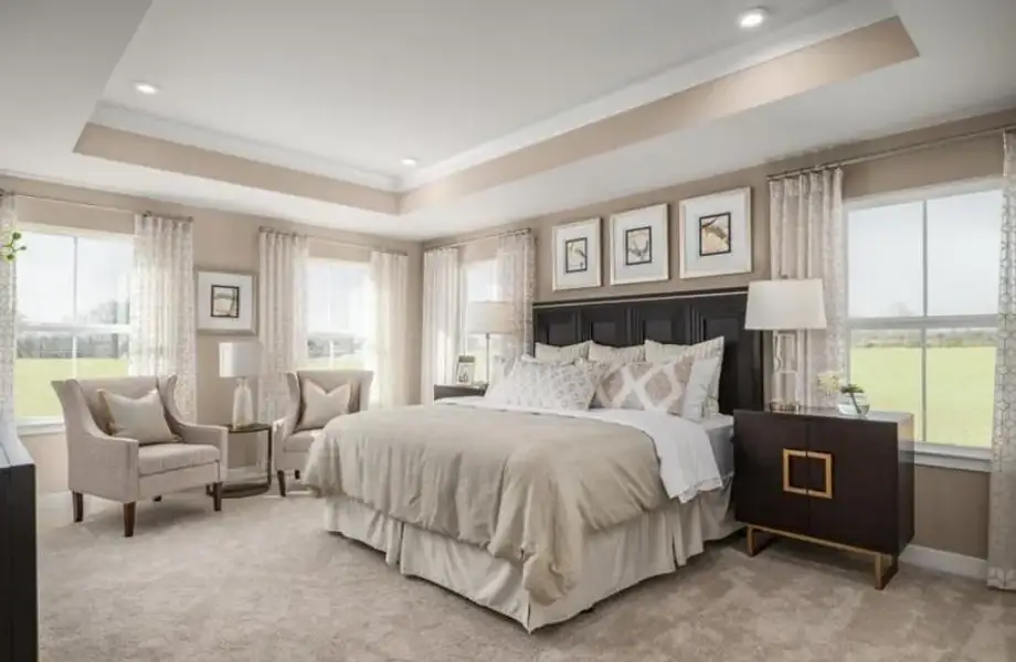 Furnished interior view inside a new home in , Commerce (Image 4).