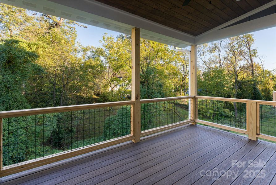 Exterior details and patio area of a home in , Asheville (Image 4). Exterior details and patio area of a home in , Asheville (Image 4).