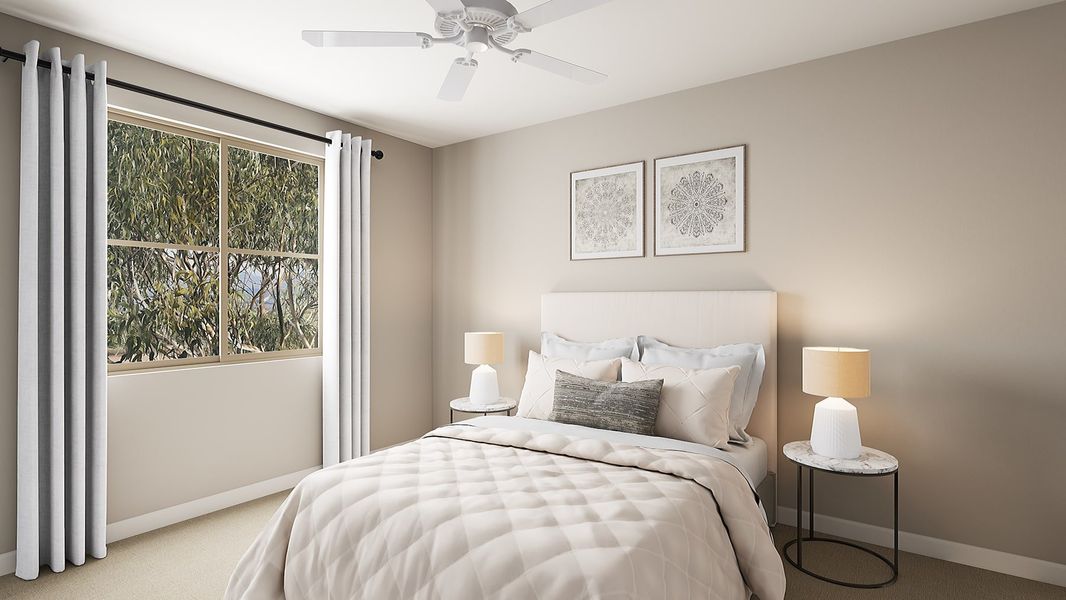 Representative furnished interior of a home built from the Sage Plan 4003 by Tri Pointe Homes in Waterston Central, Gilbert (Image 14). Representative furnished interior of a home built from the Sage Plan 4003 by Tri Pointe Homes in Waterston Central, Gilbert (Image 14).