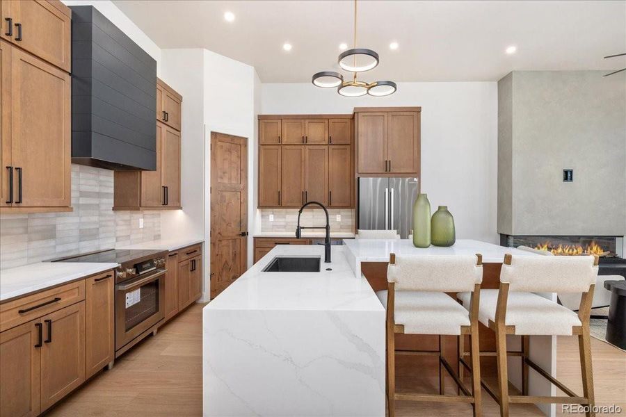 Furnished interior view inside a new home in , Frisco (Image 11).