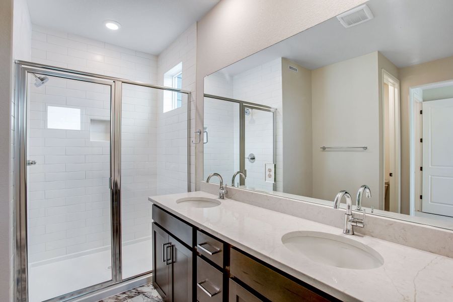 Furnished interior view inside a new home in Sugar Mill Village, Longmont (Image 6).
