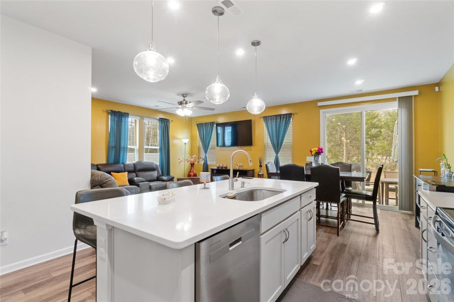 Furnished interior view inside a new home in , Charlotte (Image 15).