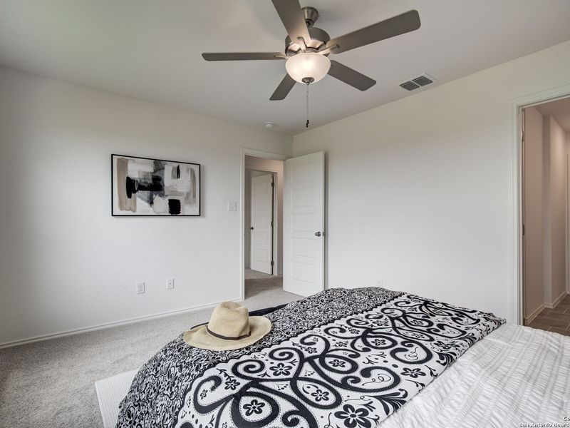 Furnished interior view inside a new home in Applewhite Meadows, San Antonio (Image 19).