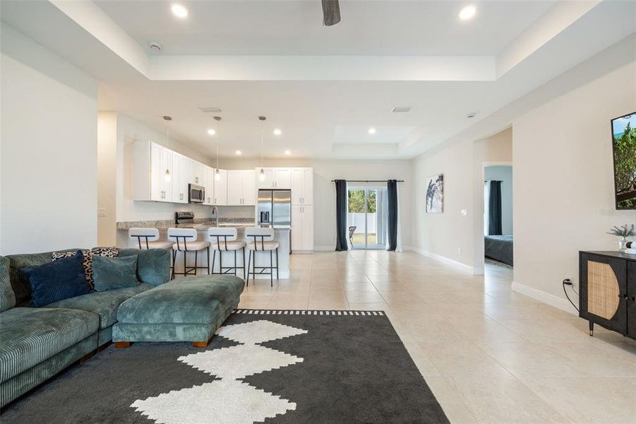 Furnished interior view inside a new home in , North Port (Image 8). Furnished interior view inside a new home in , North Port (Image 8).