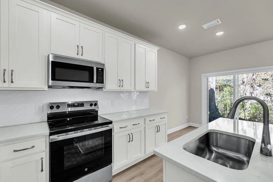 Furnished interior view inside a new home in Windward Village, Summerville (Image 5).