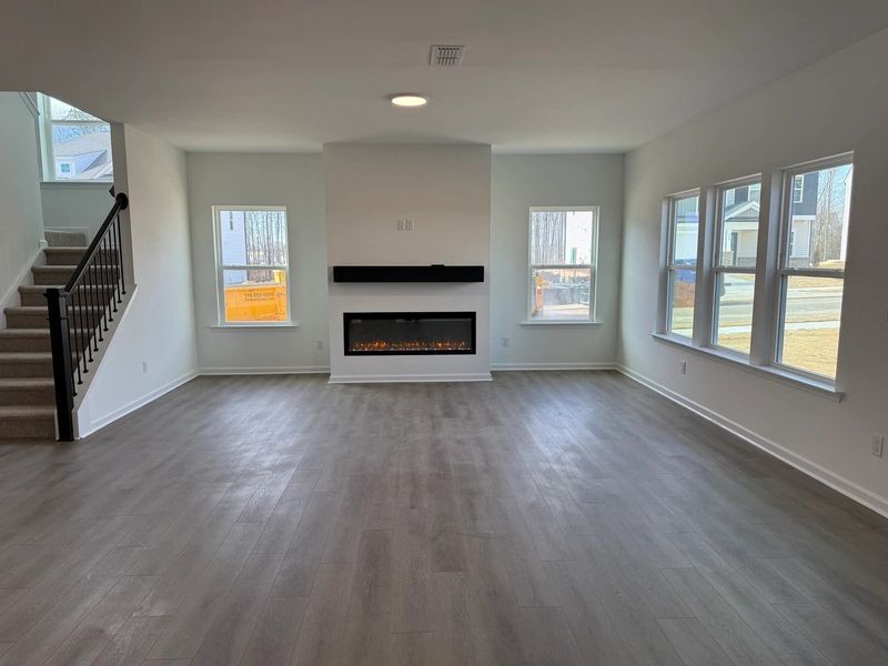 Family Room featuring the AW Collection® Artisan - Textural layers and details made for slowing down.