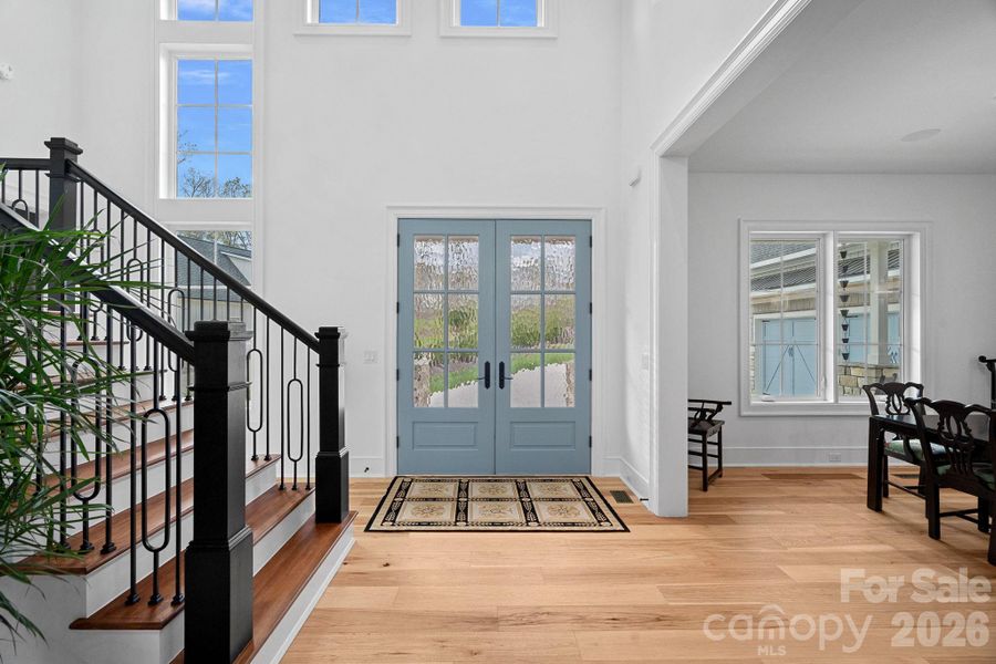 Exterior details and patio area of a home in , Clover (Image 24).