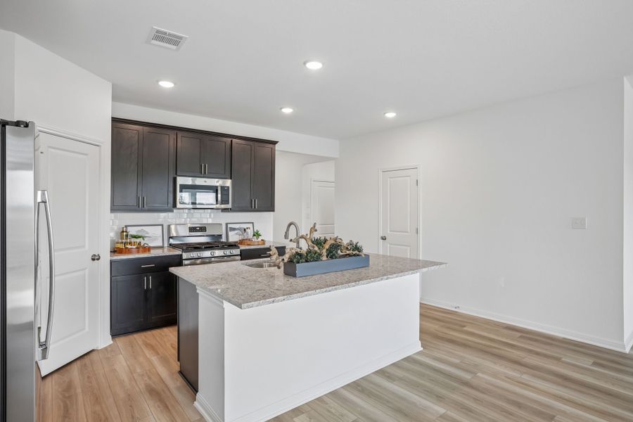 Furnished interior view inside a new home in Lisso, Pflugerville (Image 12).