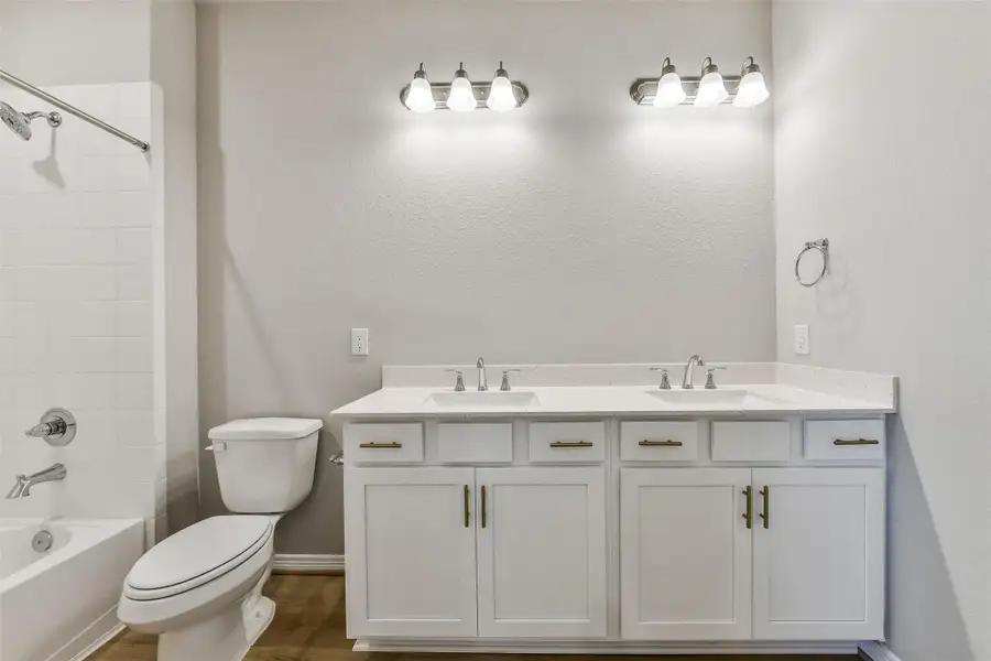 Furnished interior view inside a new home in , Houston (Image 8).