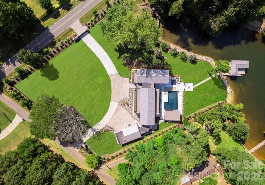 Top view of the property. Top view of the property.