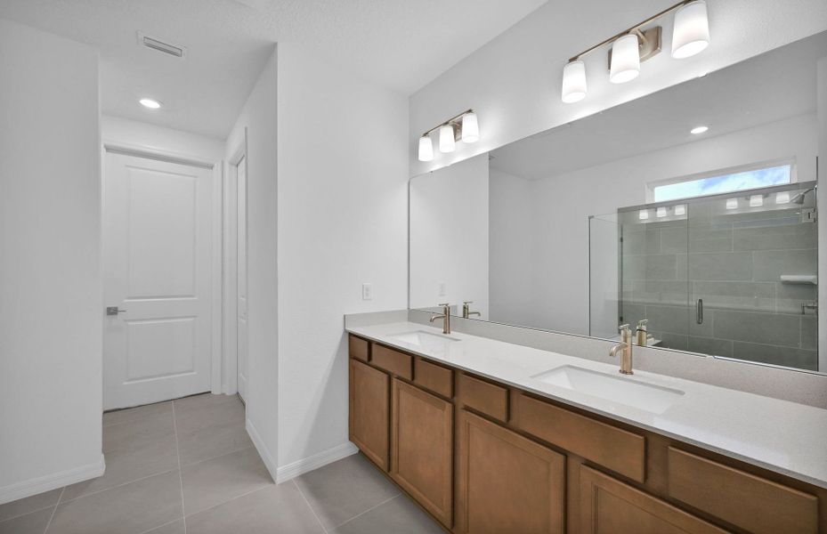 Furnished interior view inside a new home in Hyland Trail, Green Cove Springs (Image 7).