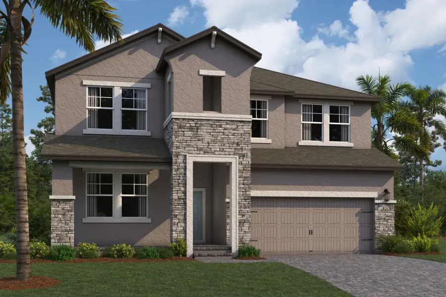 Santa Monica Elevation D - Harmony Ridge Santa Monica Elevation D - Harmony Ridge