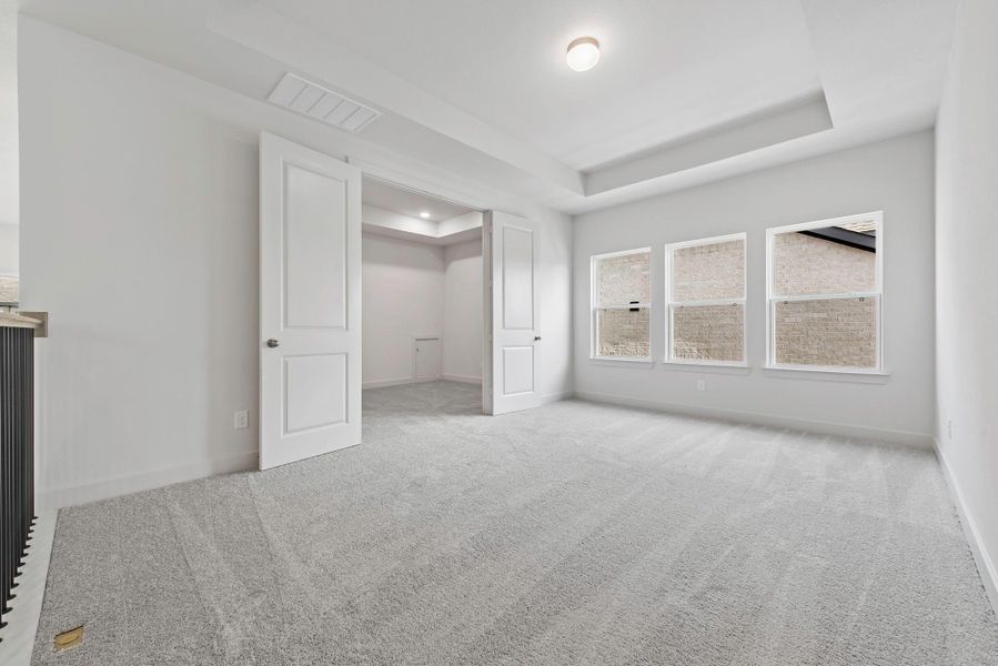Spacious, unfurnished interior of a new home in Bridgeland, Cypress (Image 15).