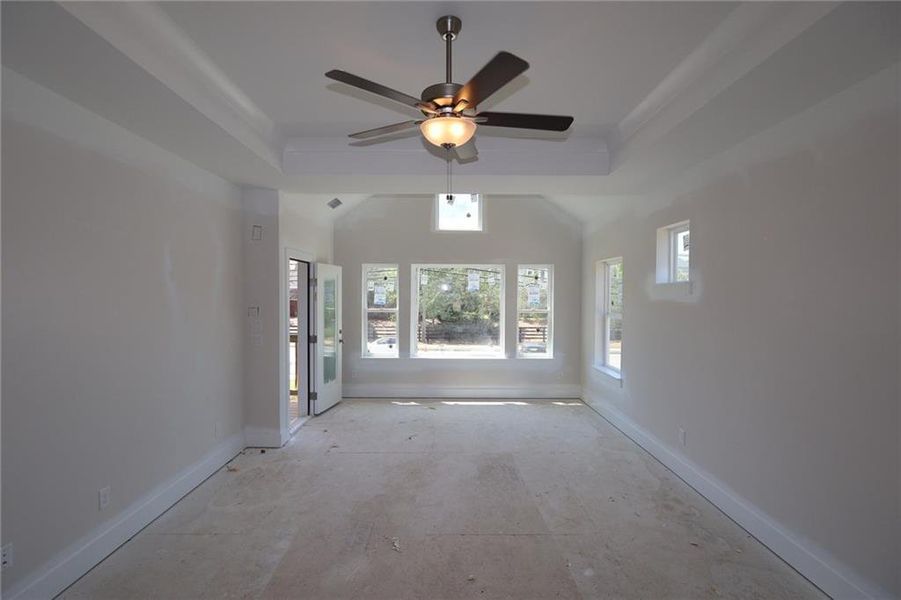 In-progress construction of a new home in Havencroft, Woodstock, GA (Image 5).