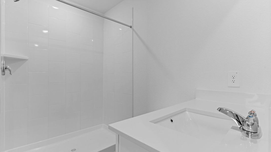 Close-up of interior finishes inside a home in Watermark, Alvin (Image 15).