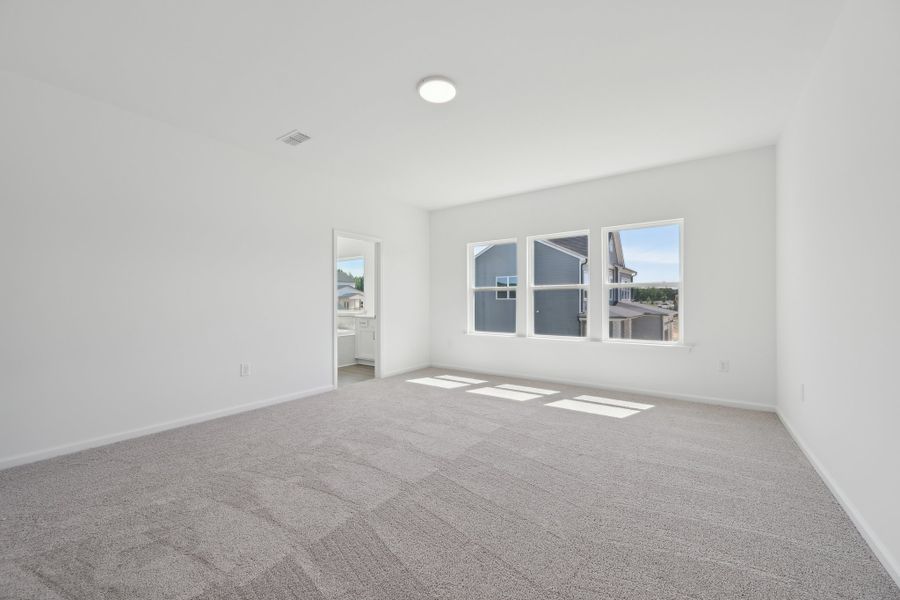 Representative unfurnished interior of a home built from the Jordan by Ashton Woods in Crescent Mills, Wilson's Mills (Image 32).