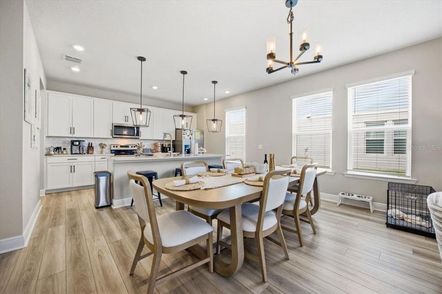 Furnished interior view inside a new home in Highland Ridge, Winter Garden (Image 25).