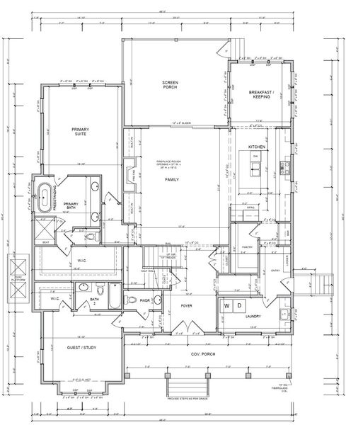 2D floor plan layout of this home in Charleston Proper, Charleston, SC (Image 3).