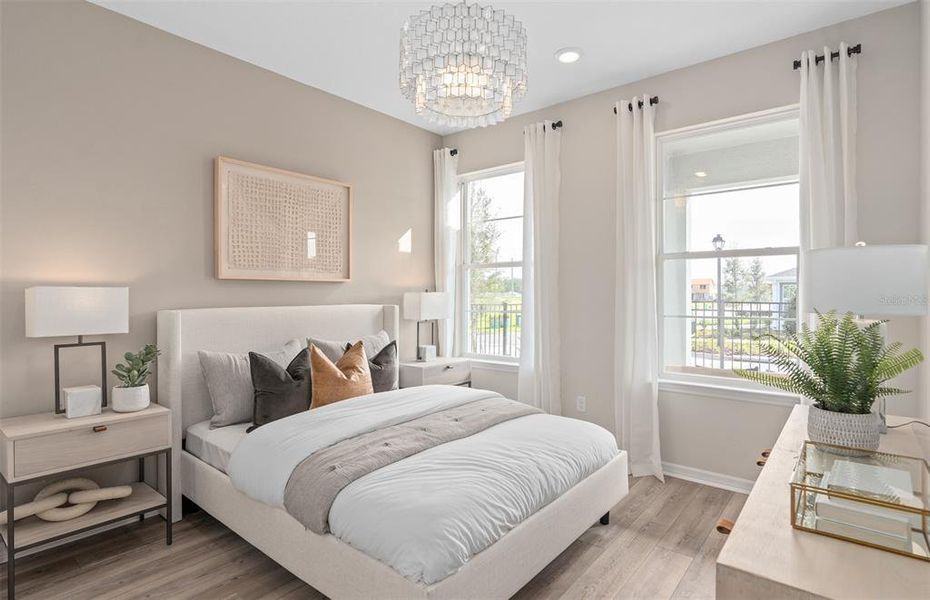 Furnished interior view inside a new home in Winding Meadows, Apopka (Image 19).