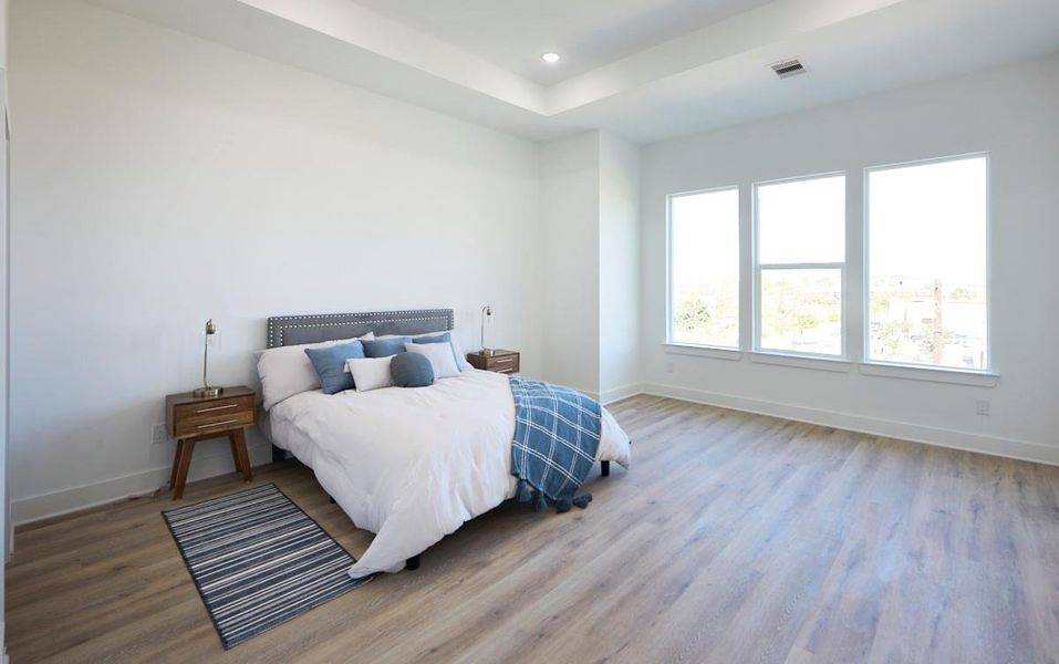 Furnished interior view inside a new home in , Houston (Image 6).