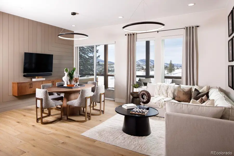 Furnished interior view inside a new home in , Winter Park (Image 10).